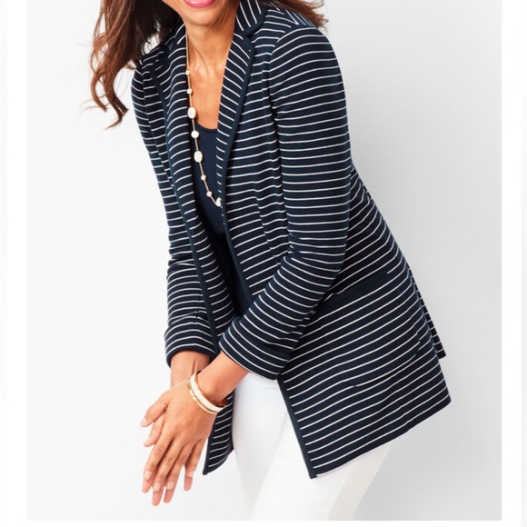 Talbots Jackets & Blazers - MODERN OTTOMAN SWEATER JACKET